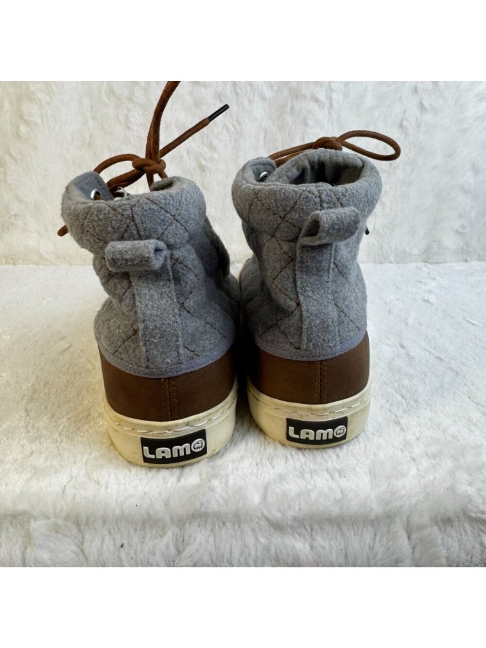 Lamo Alta lace-up boot Chic Contemporary Boho Preppy Comfy Women's Sz 9 - Picture 4 of 10